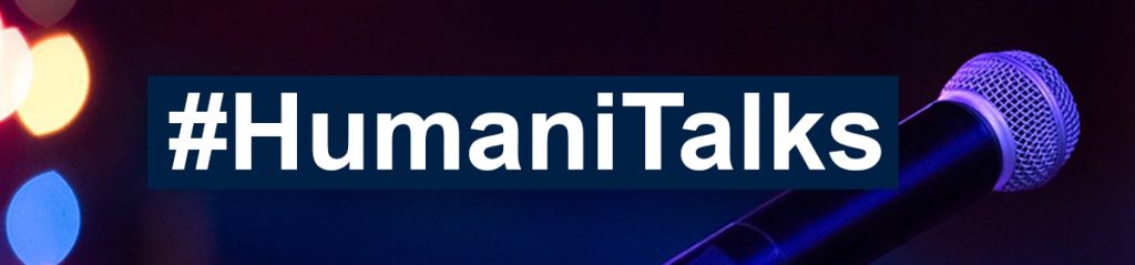 Decorative header image that says #HumaniTalks, which is a part of #HumaniSeries.