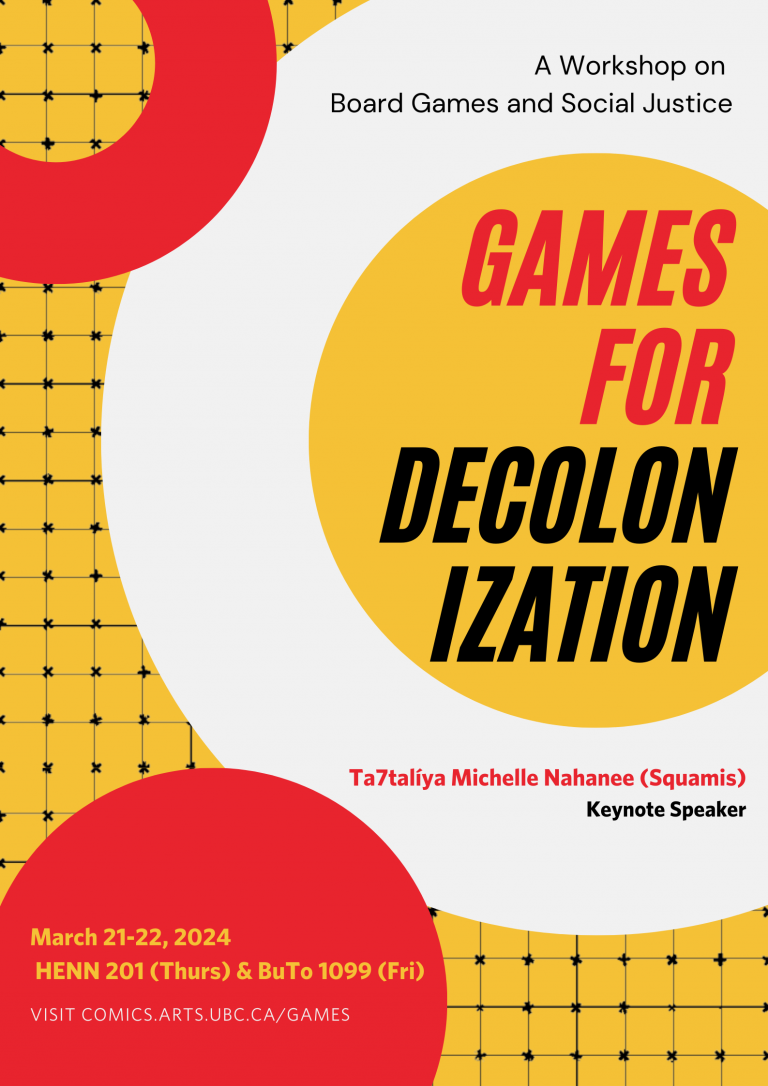 Games for Decolonization, Ta7talíya Michelle Nahanee, Keynote Speaker
